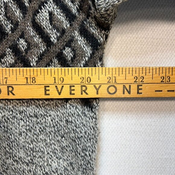 Vintage Stefanel Unisex Pullover Wool Sweater Knit L/XL Multi Geometric - Picture 10 of 12